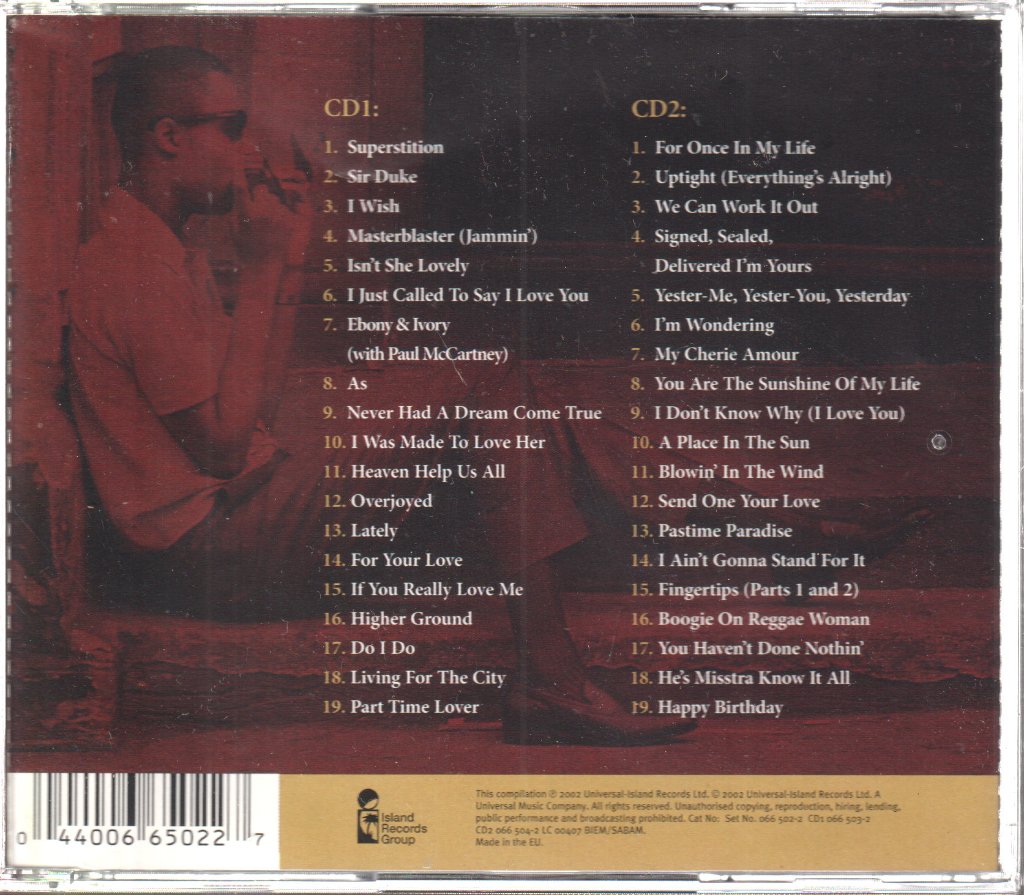Stevie Wonder - Definitive Collection - Cd