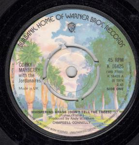 Corky Mayberry - Whispering Grass - 7 Inch