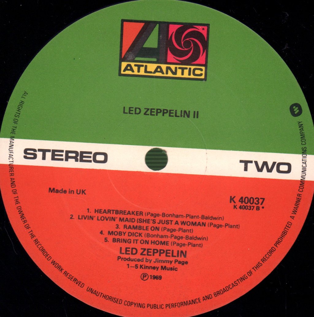 Led Zeppelin - 2 - Lp