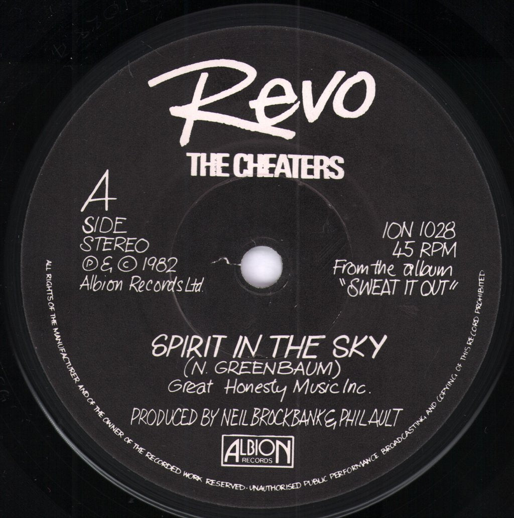 Cheaters - Spirit In The Sky - 7 Inch