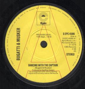 Bugatti And Musker - Dancing With The Captain - 7 Inch