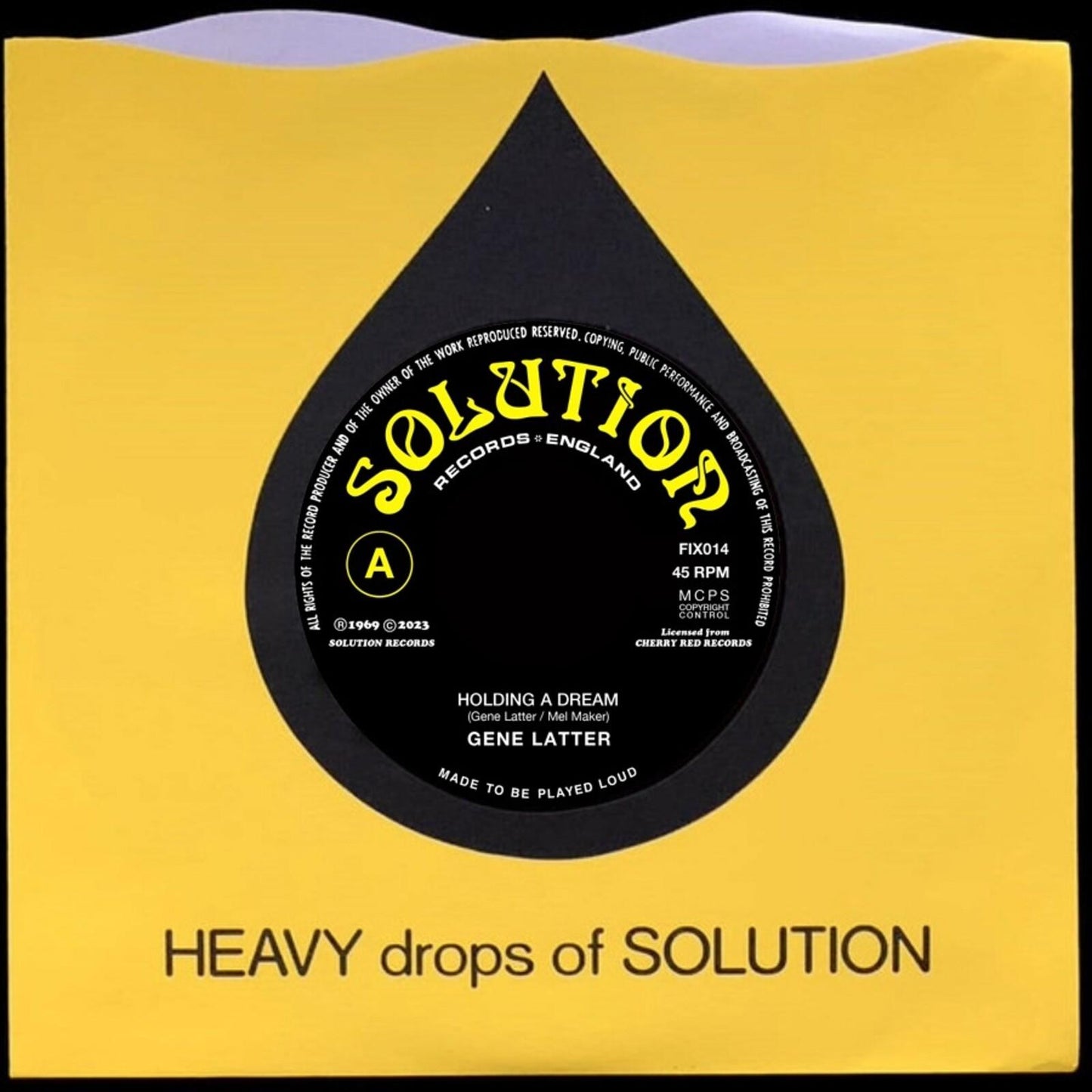 Gene Latter - Holding A Dream - 7 Inch