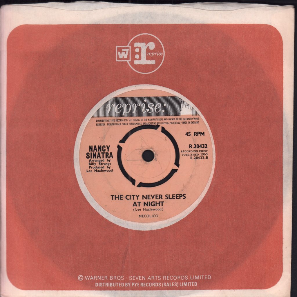 Nancy Sinatra - These Boots Are Made For Walkin' - 7 Inch