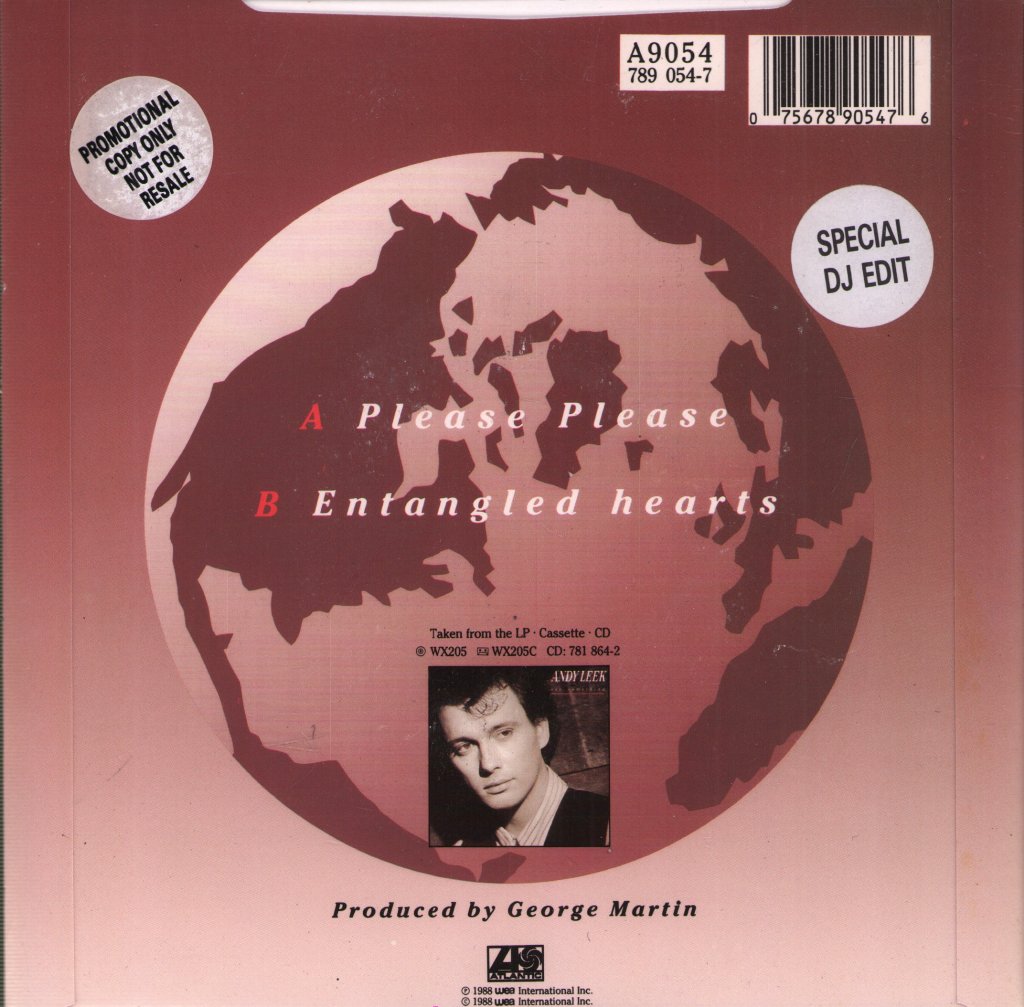 Andy Leek - Please Please - 7 Inch