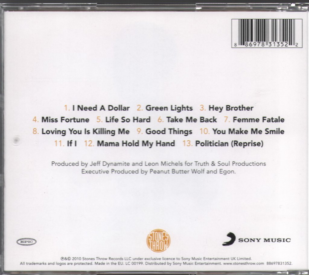 Aloe Blacc - Good Things - Cd