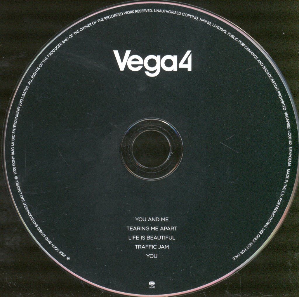 Vega 4 - You And Me - Cd