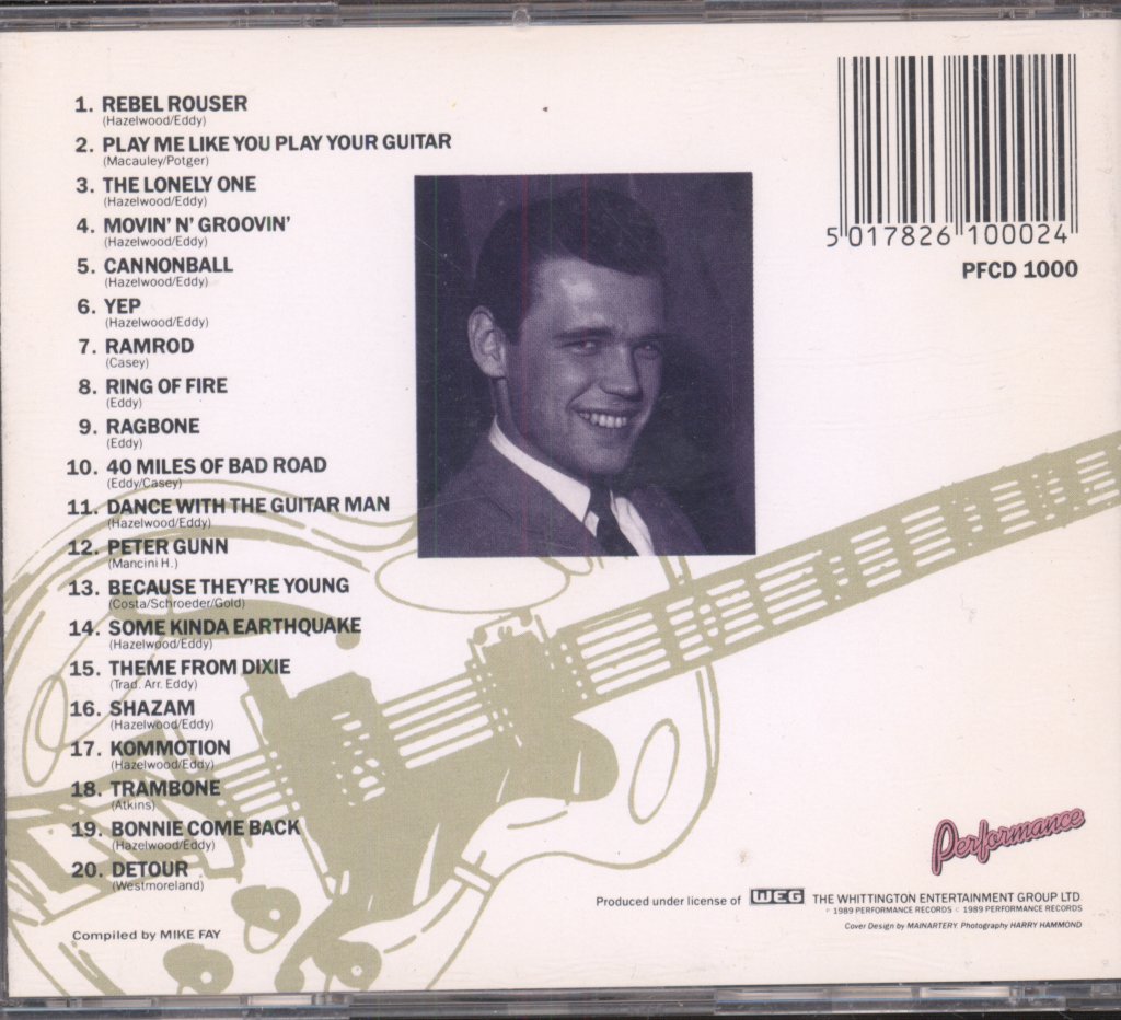 Duane Eddy - Guitar Man - 20 Classic Tracks - Cd