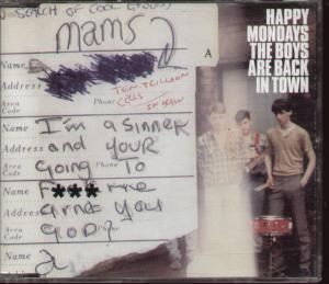 Happy Mondays - Boys Are Back In Town - Cd