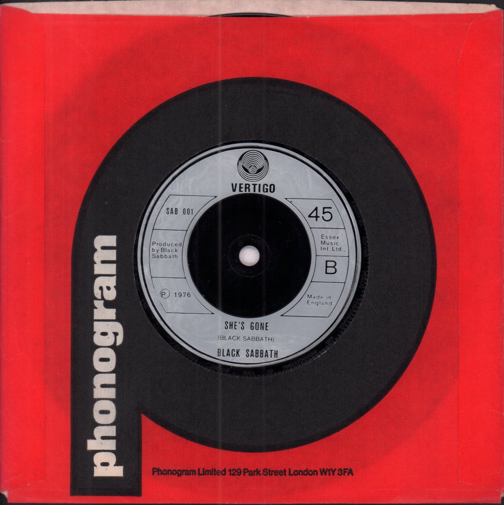 Black Sabbath - Never Say Die - 7 Inch