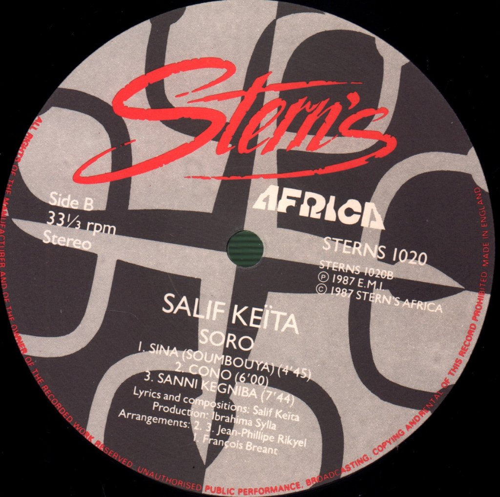 Salif Keita - Soro - Lp