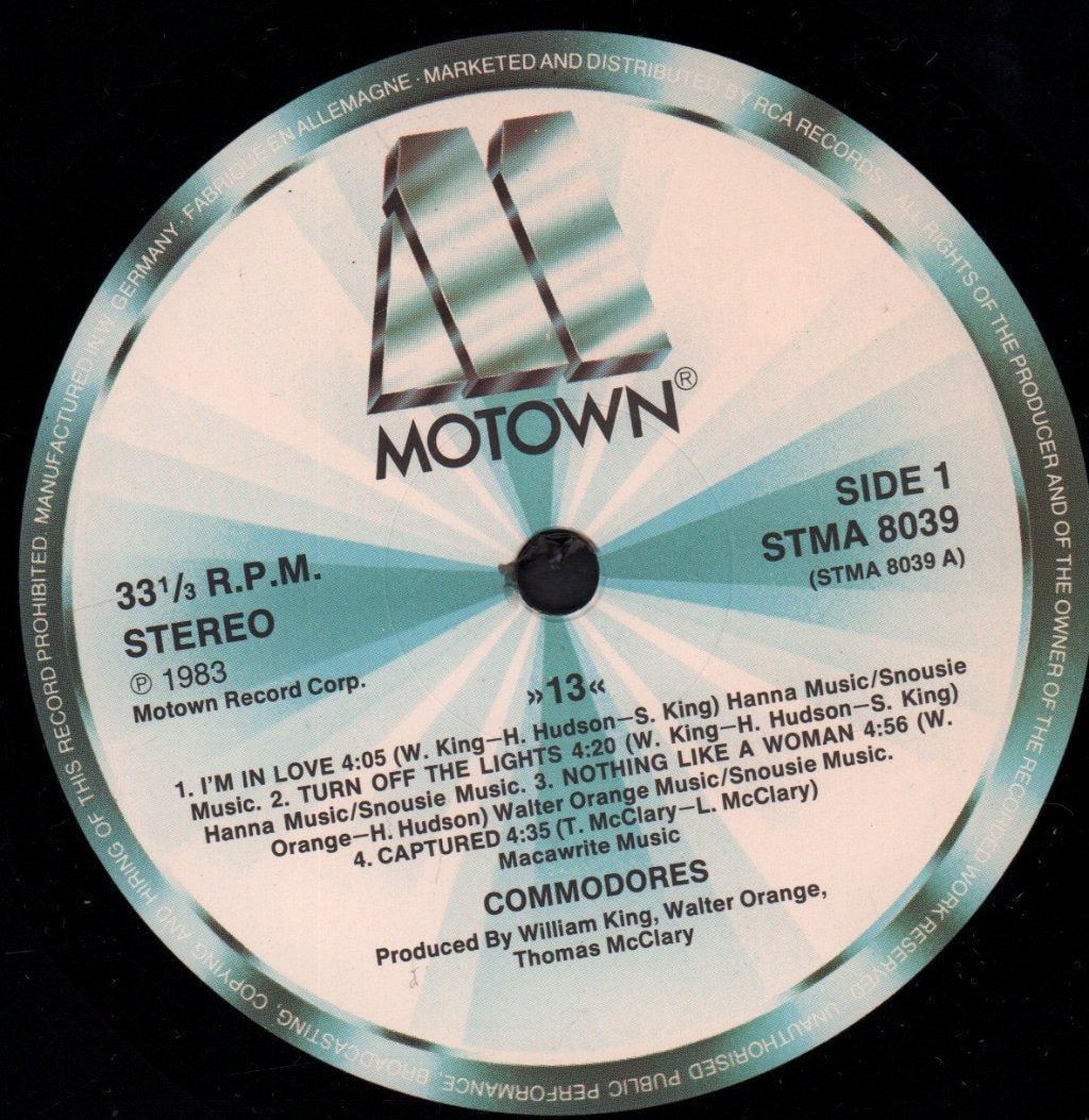 Commodores - 13 - Lp