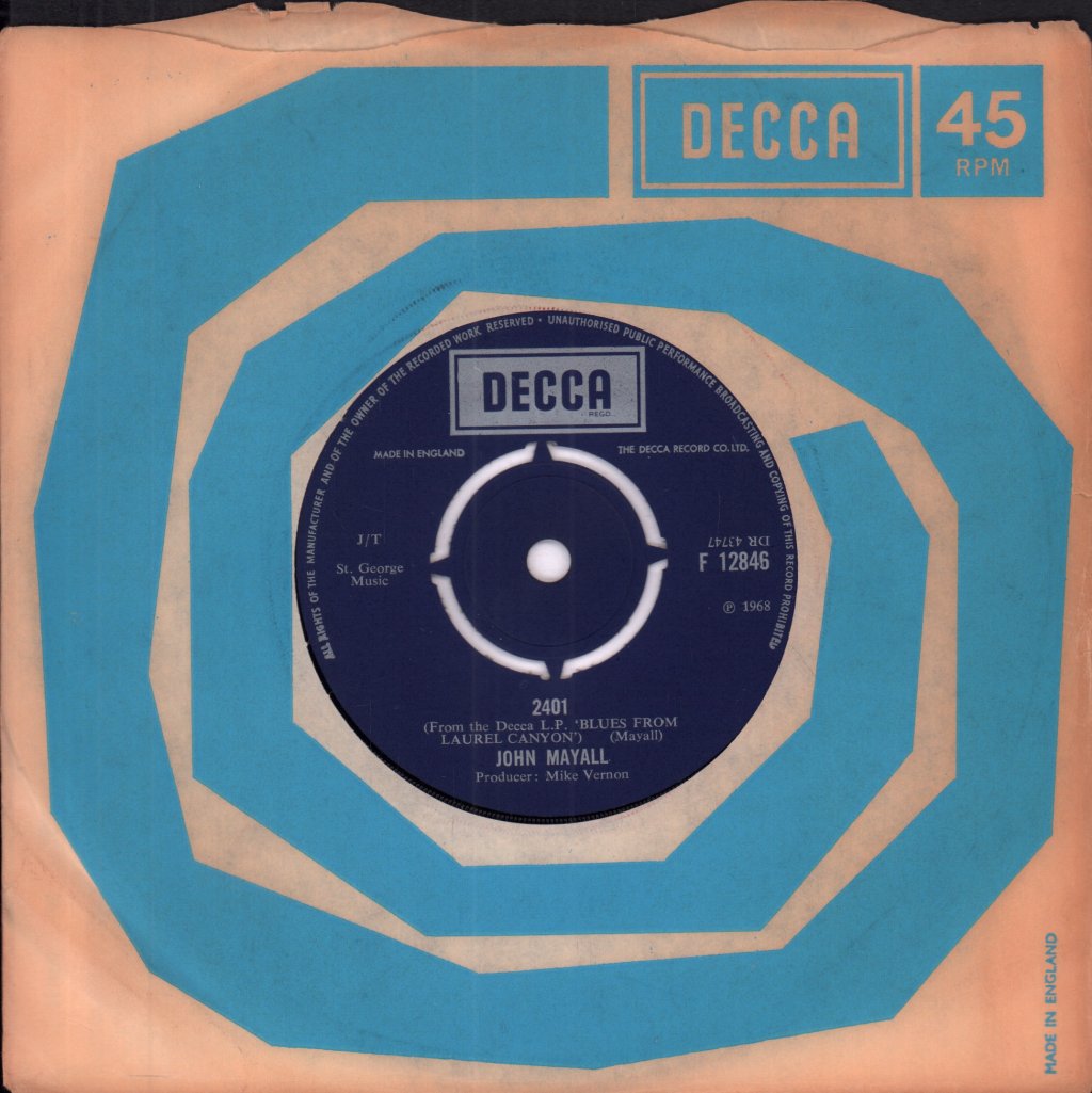 John Mayall - Bear - 7 Inch