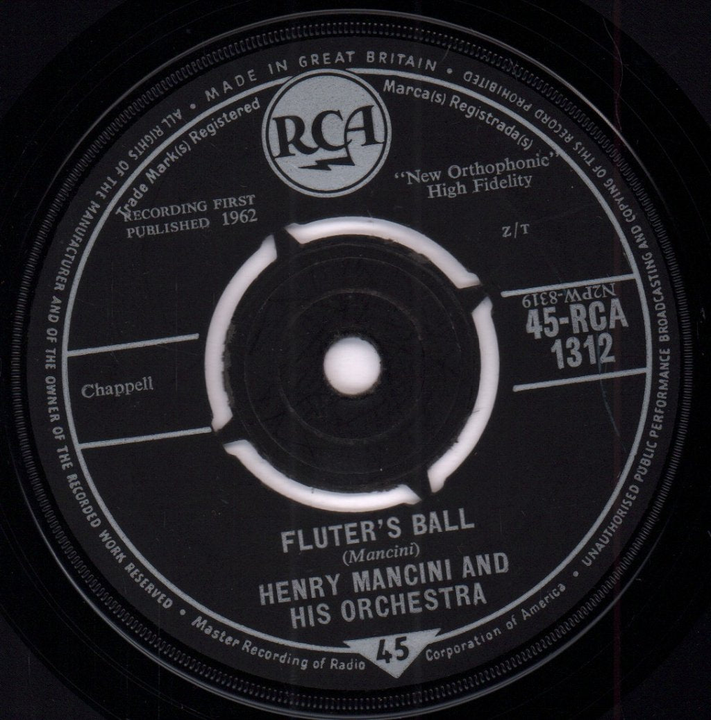 Henry Mancini And His Orchestra - Theme From Man Of The World - 7 Inch