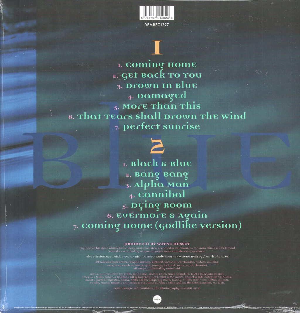 Mission - Blue (National Album Day 2025) - Lp