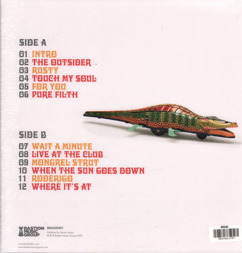 Lack Of Afro - Press On - Lp