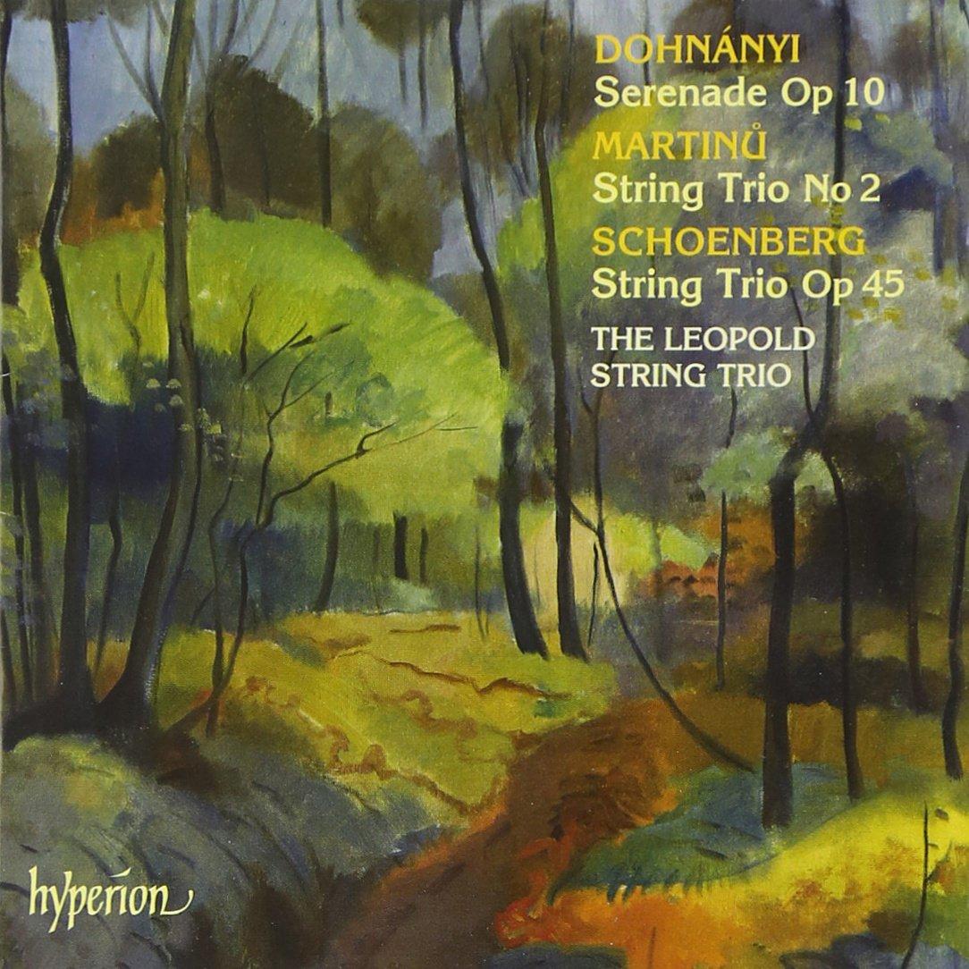 Leopold String Trio - Dohnanyi, Schoenberg & Martinu: String Trios - Cd