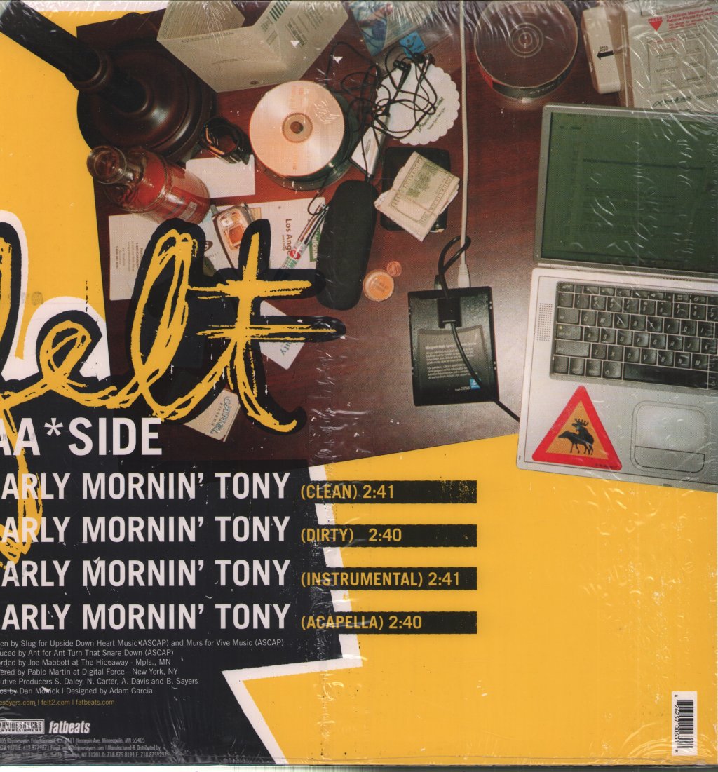 Felt (Hip Hop) - Dirty Girl - 12 Inch