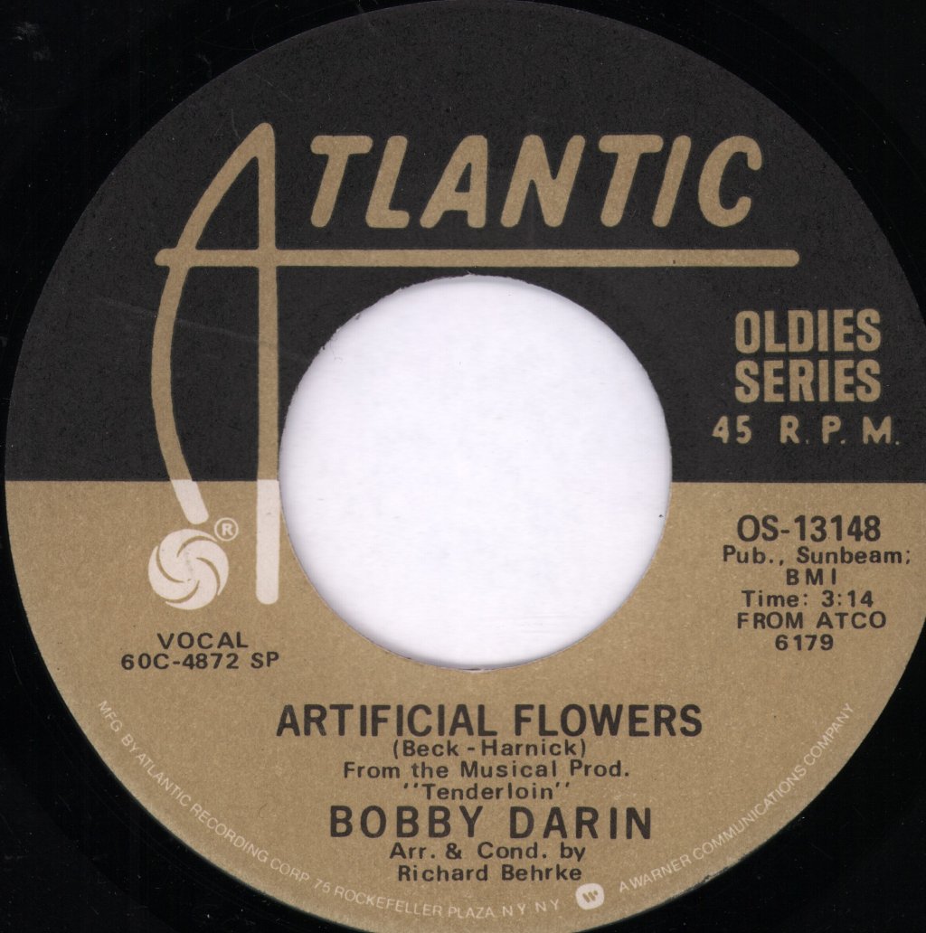 Bobby Darin - Multiplication / Artificial Flowers - 7 Inch