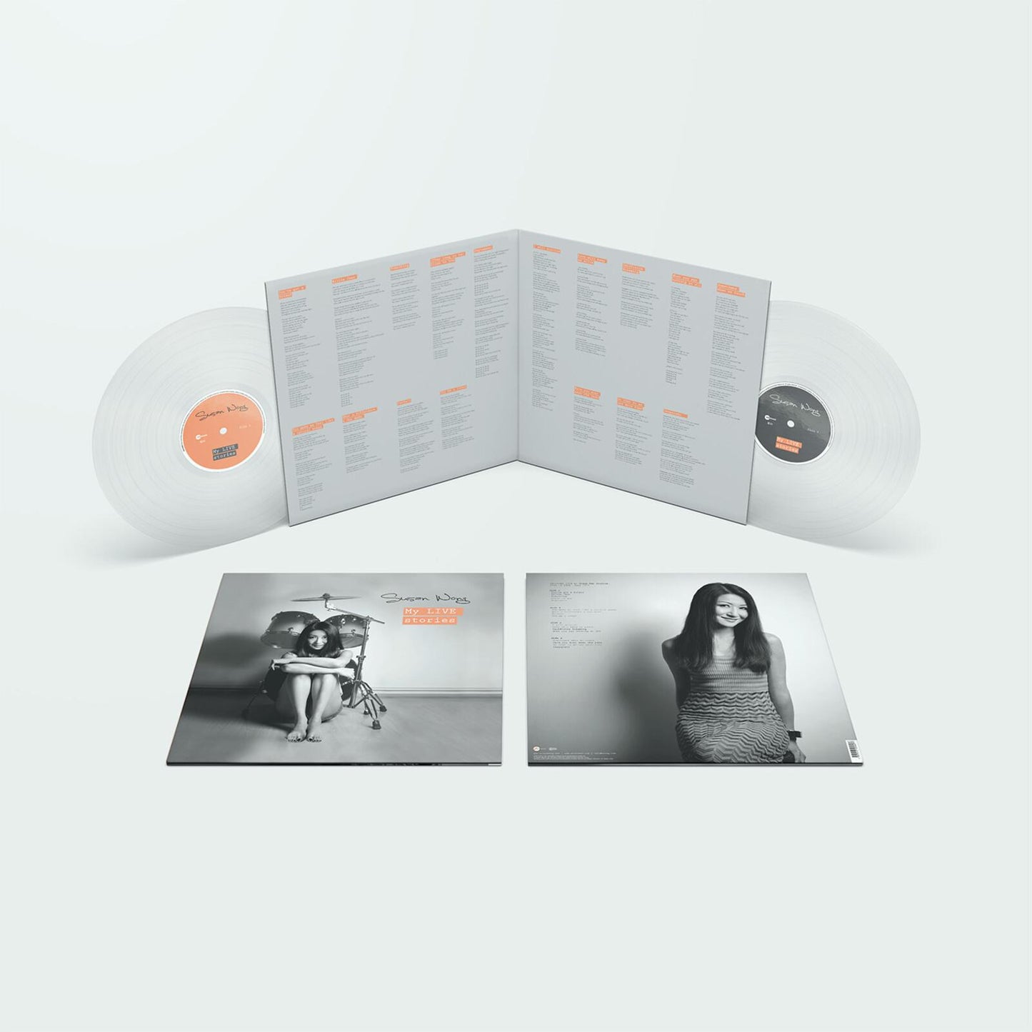 Susan Wong - My Live Stories (Transparent 180 G One Step Pressing) - Double Lp