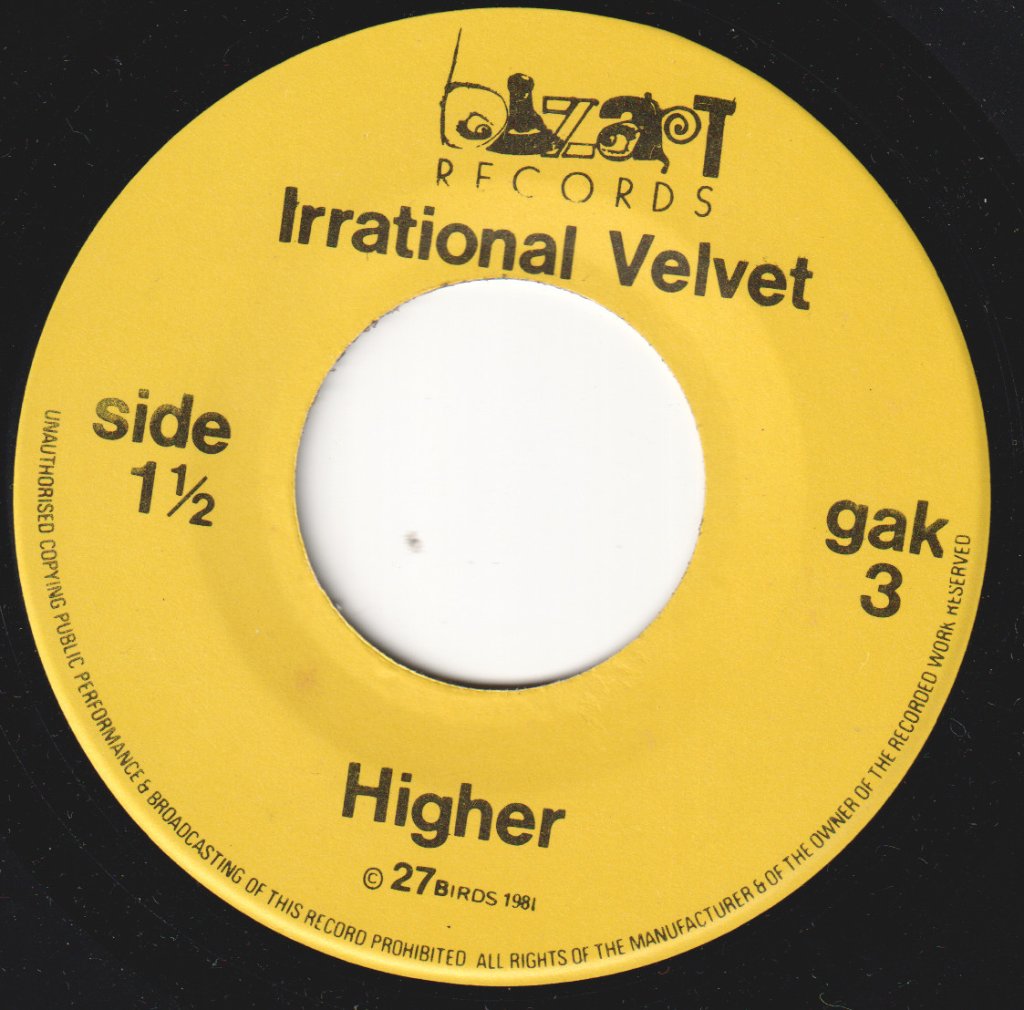Irrational Velvet - Main Marquee - 7 Inch