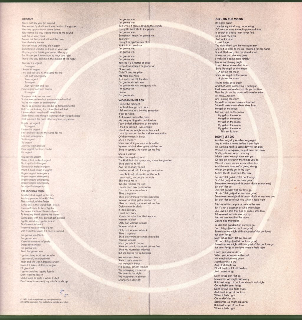 Foreigner - 4 - Lp