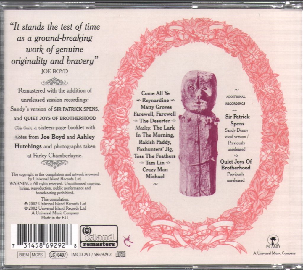 Fairport Convention - Liege And Lief - Cd