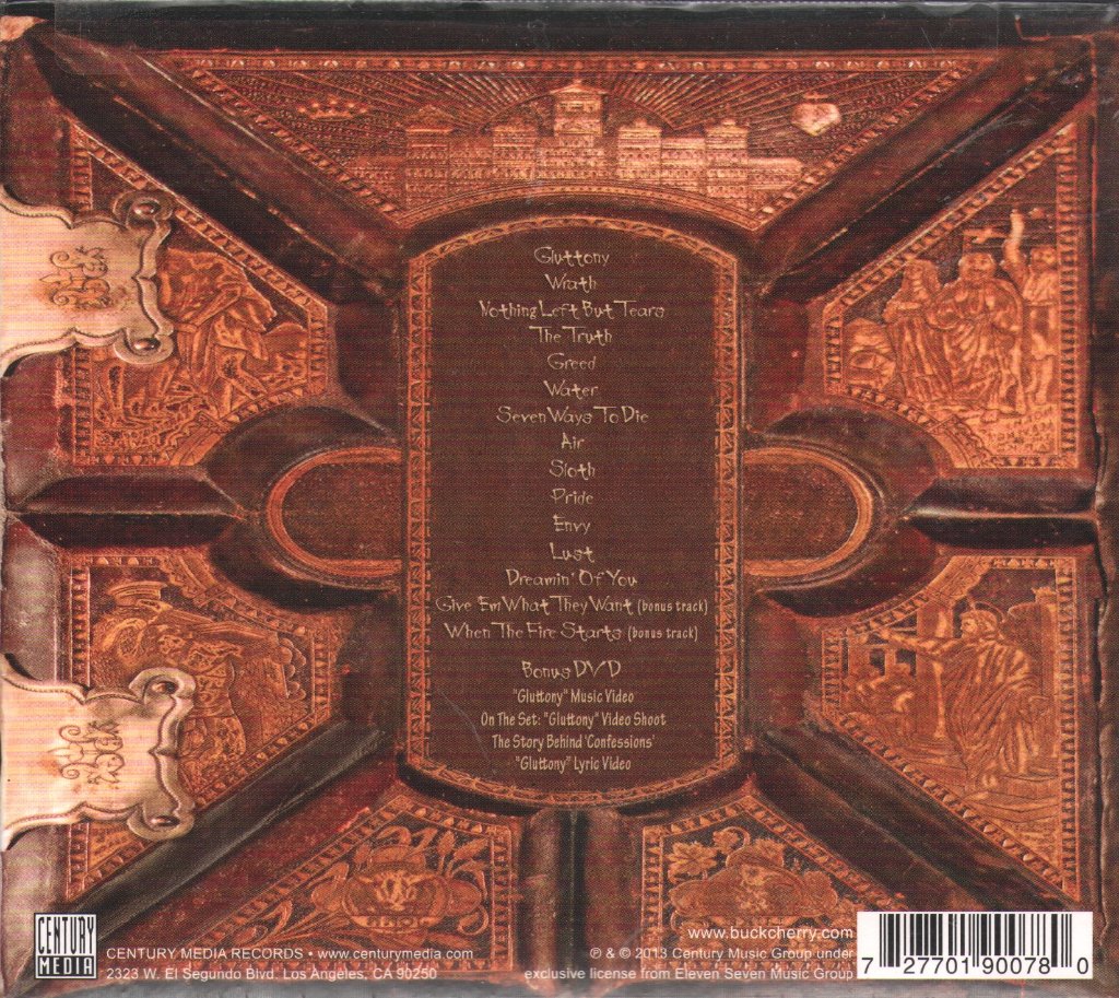 Buckcherry - Confessions - Cd/Dvd