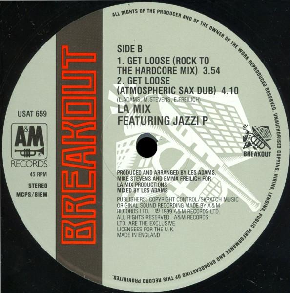 L.A. Mix Featuring Jazzi P - Get Loose - 12 Inch