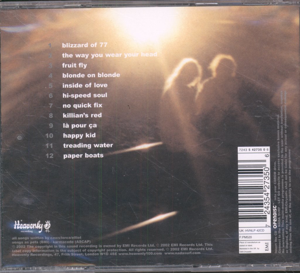 Nada Surf - Let Go - Cd
