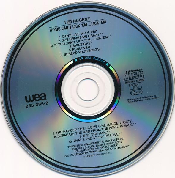 Ted Nugent - If You Can't Lick 'Em... Lick 'Em - Cd