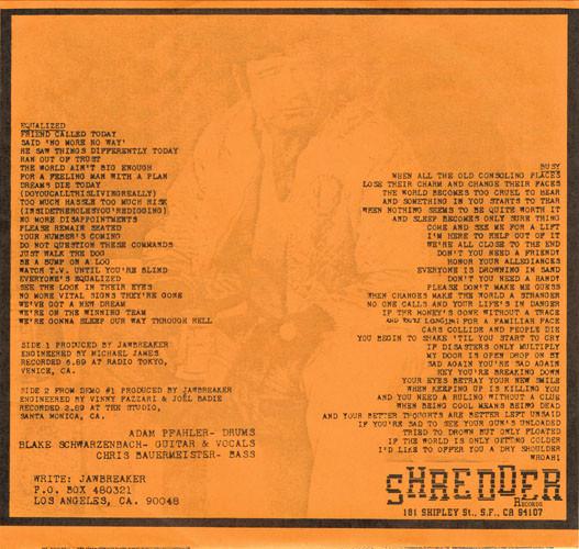 Jawbreaker - Busy - 7 Inch
