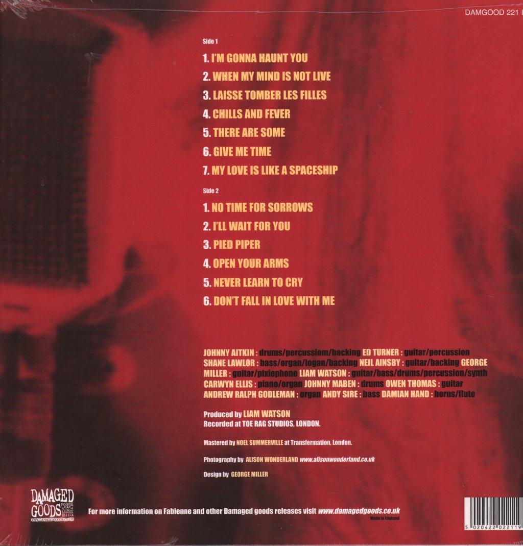 Fabienne Delsol - No Time For Sorrows - Lp