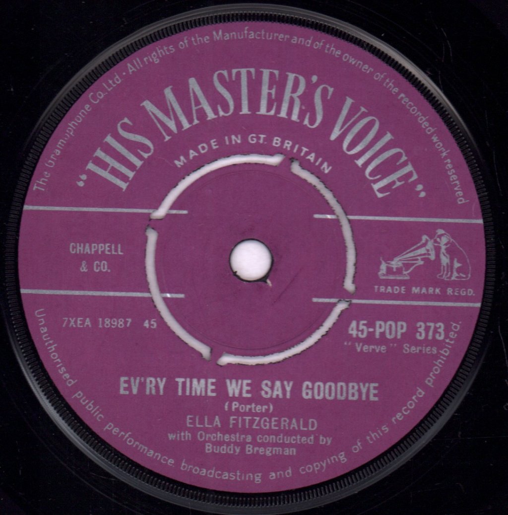 Ella Fitzgerald - Manhattan - 7 Inch