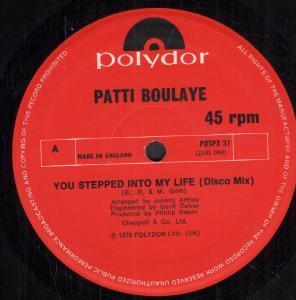 Patti Boulaye - You Stepped Into My Life - 12 Inch