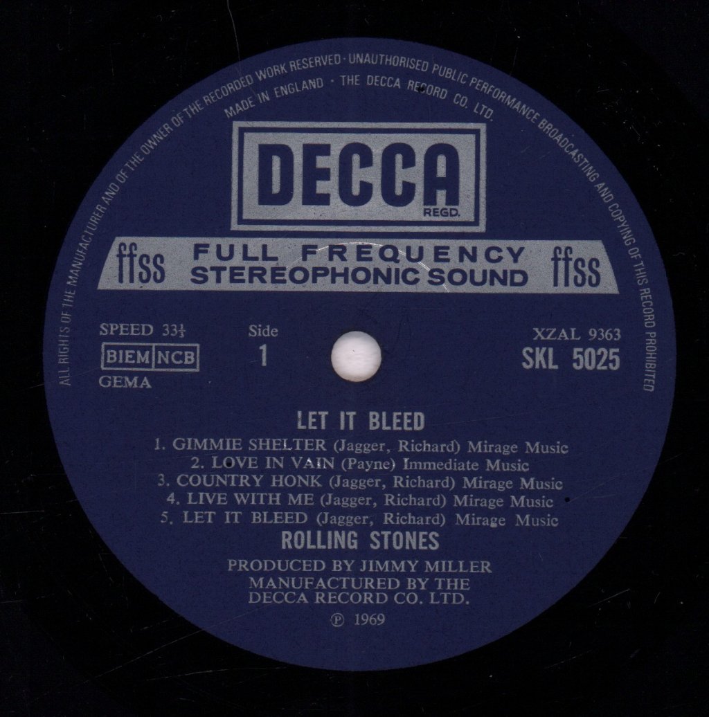 Rolling Stones - Let It Bleed - Lp