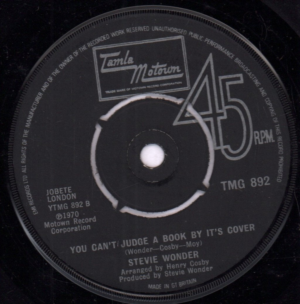 Stevie Wonder - He's Misstra Know It All - 7 Inch