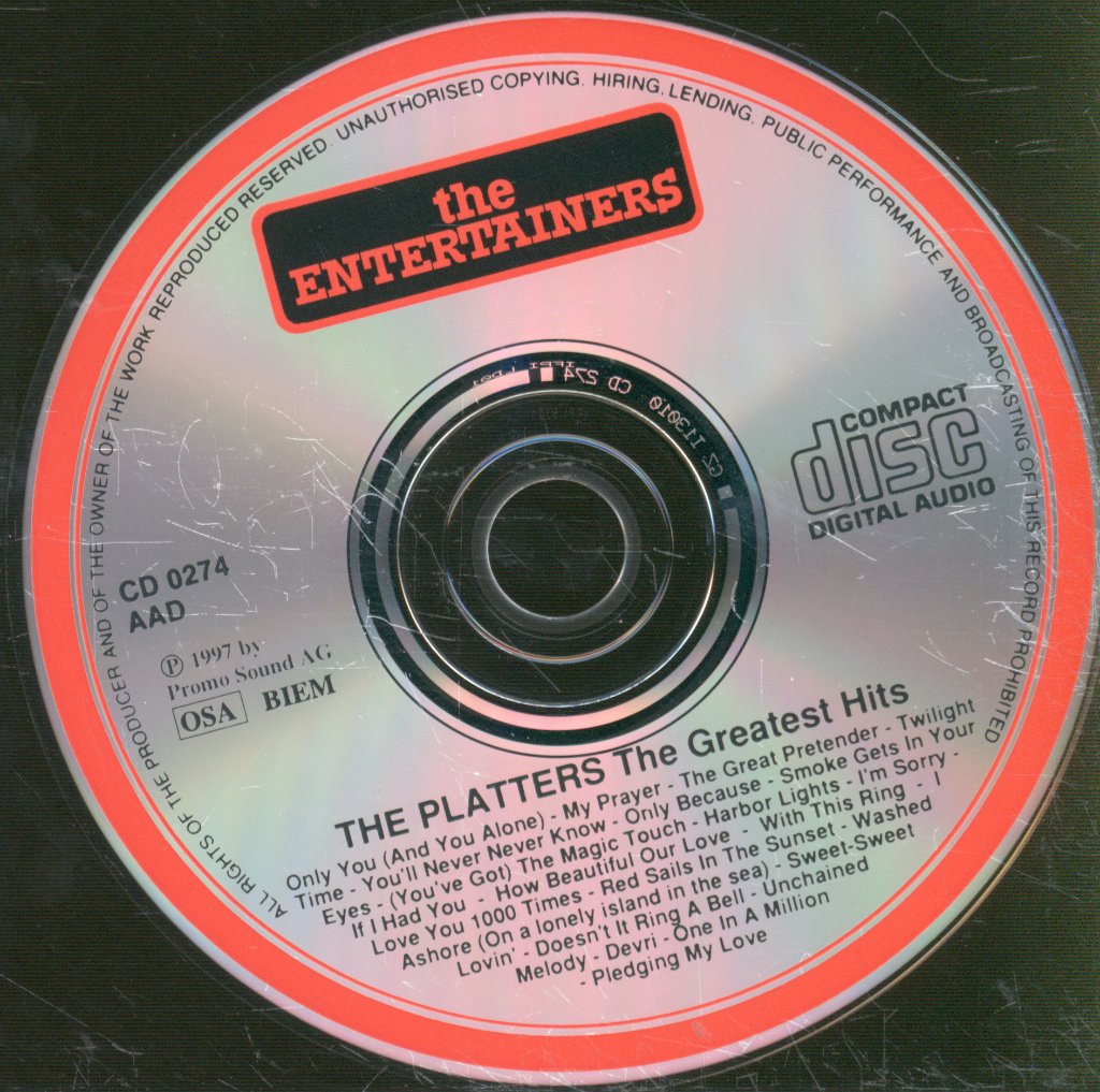 Platters - Greatest Hits - Cd