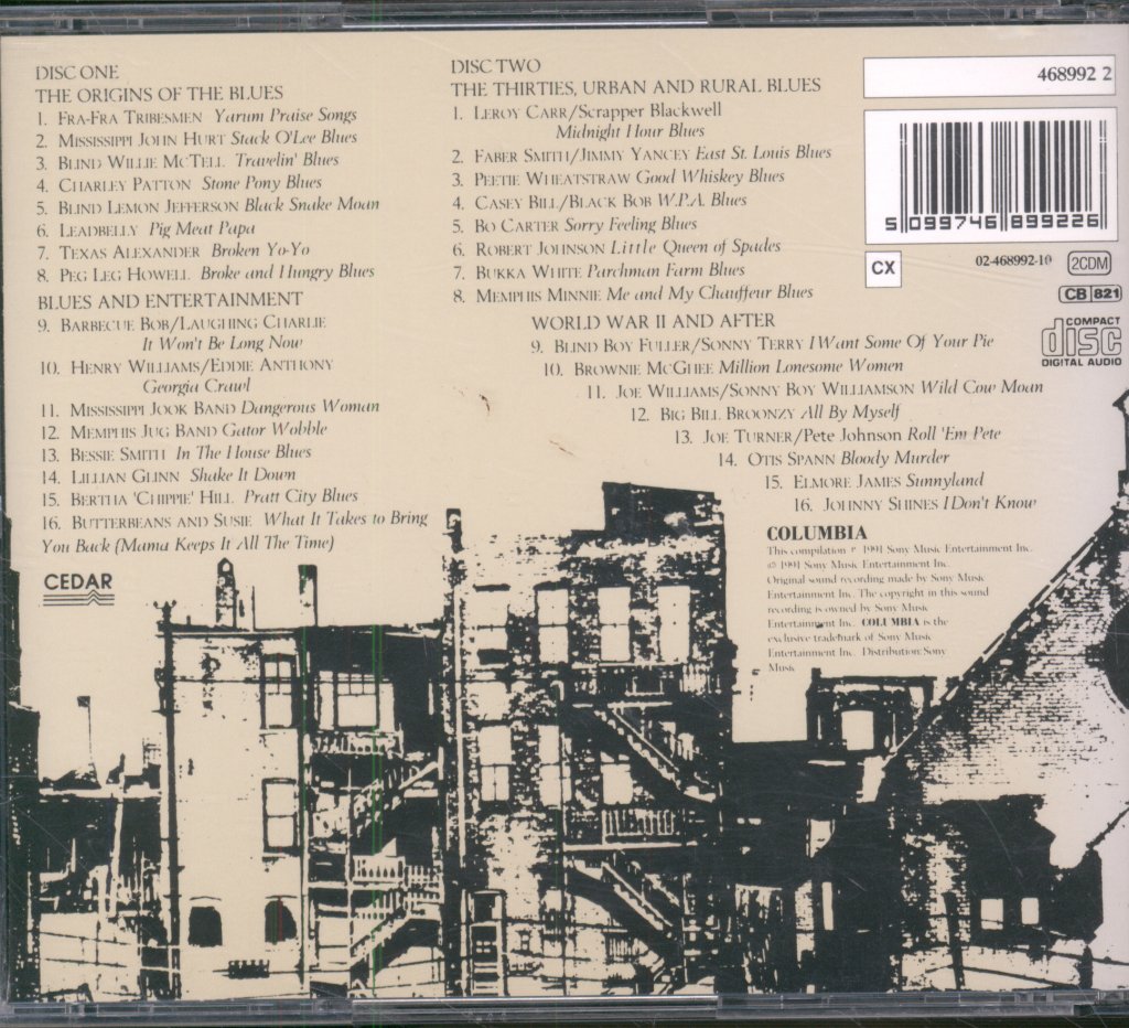 Various Artists - Story Of The Blues - Double Cd