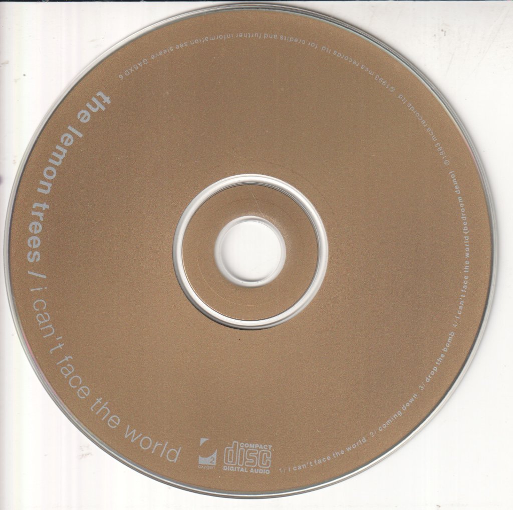 Lemon Trees - I Can't Face The World - Cd