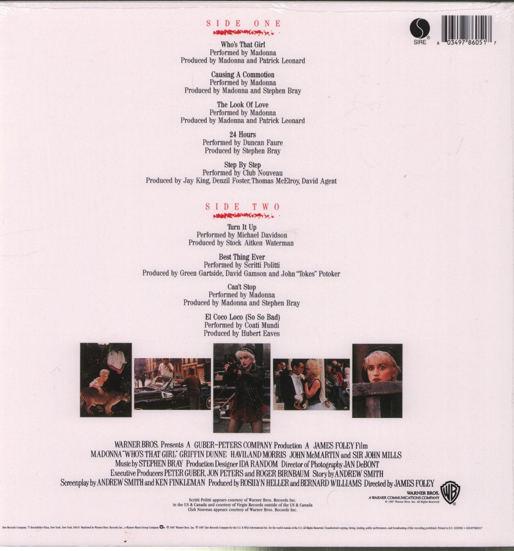 Madonna - Who's That Girl - Lp