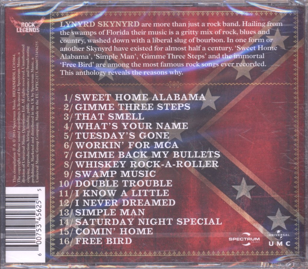 Lynyrd Skynyrd - Freebird-The Essential Collection - Cd