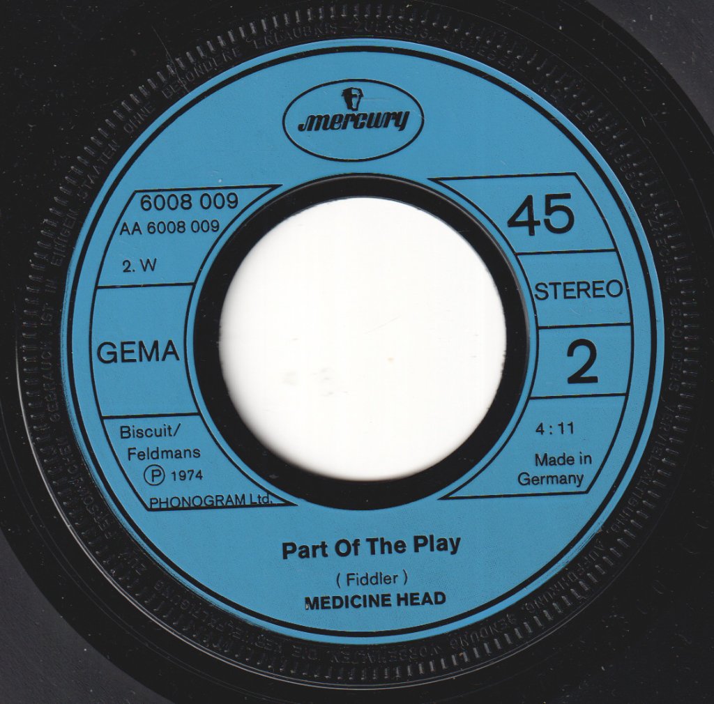 Medicine Head - Alright - 7 Inch