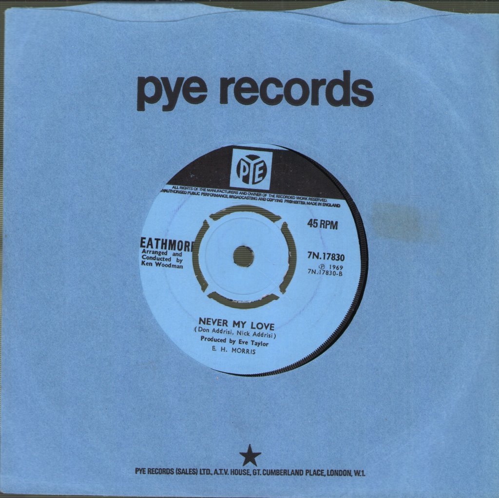 Heathmore - For The Rest Of My Life - 7 Inch
