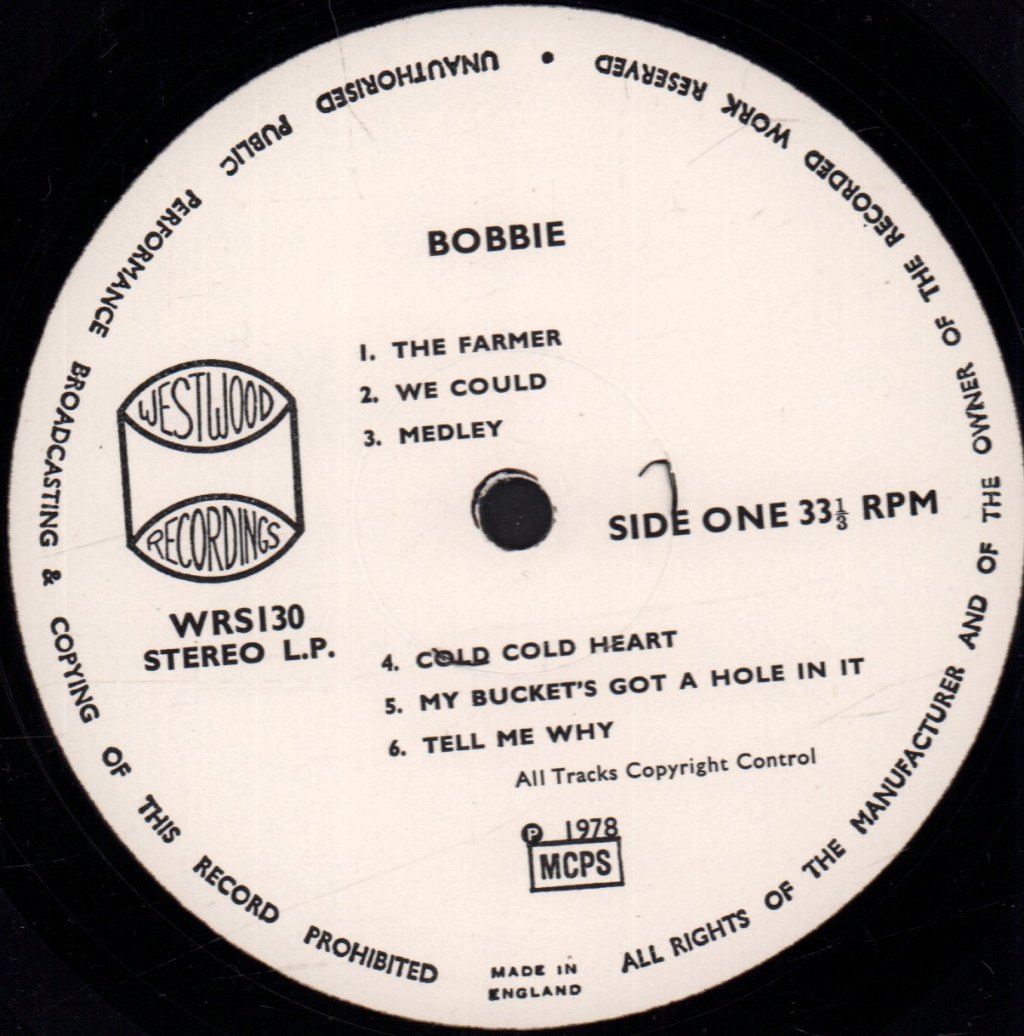 Bobbie Barnwell - Bobbie - Lp