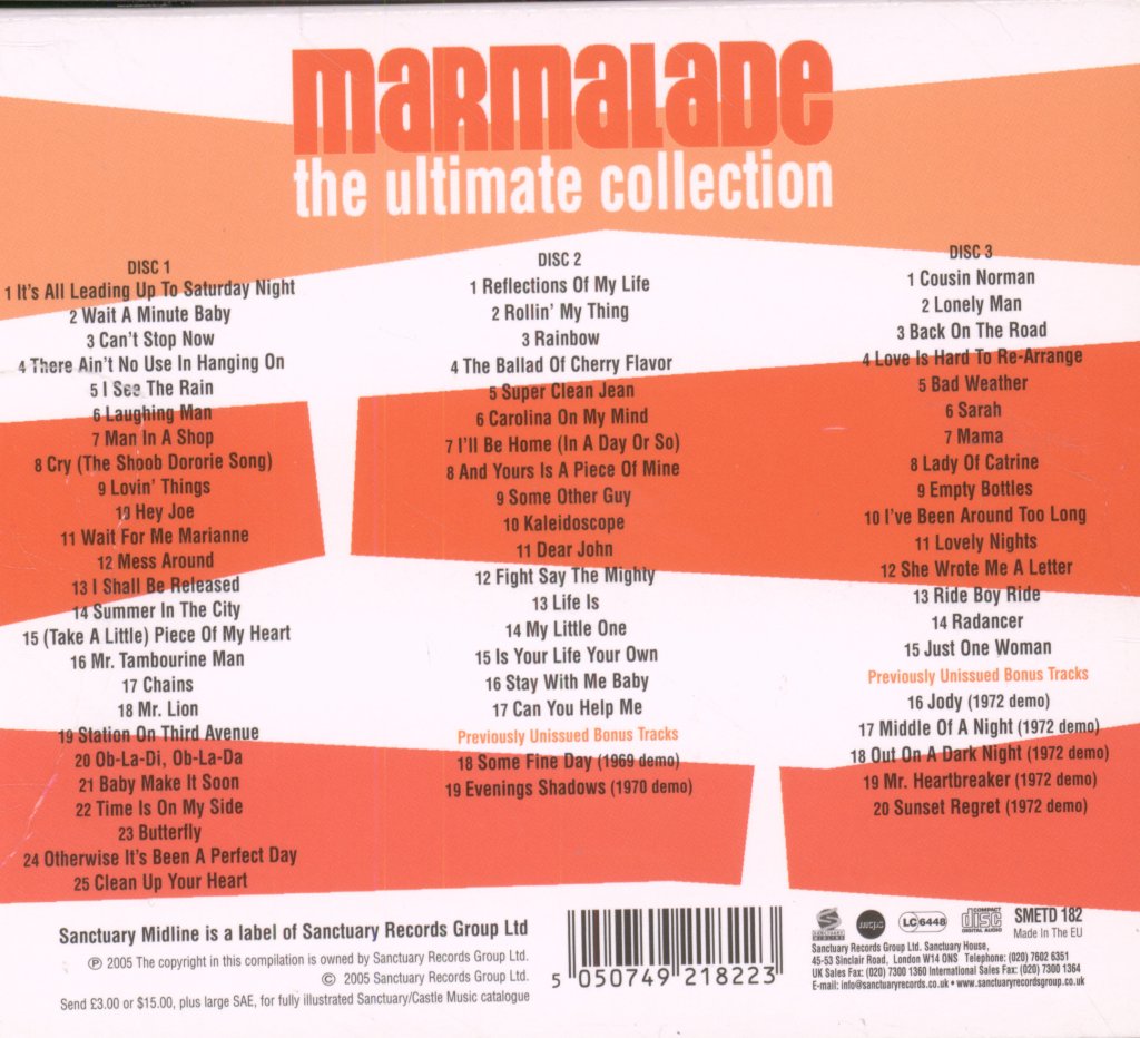 Marmalade - Ultimate Collection - Cd Set