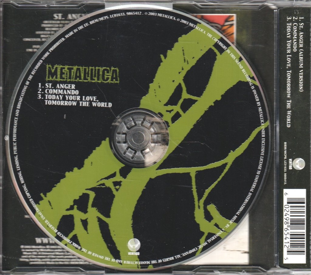 Metallica - St Anger - Cd