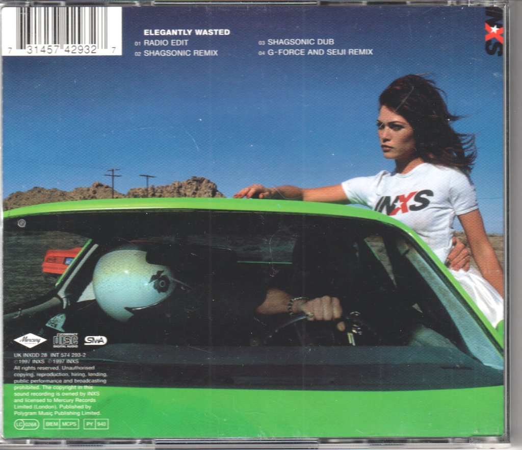 INXS - Elegantly Wasted - Cd