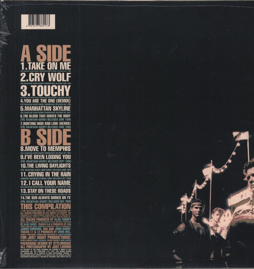 A-Ha - Headlines And Deadlines - Lp