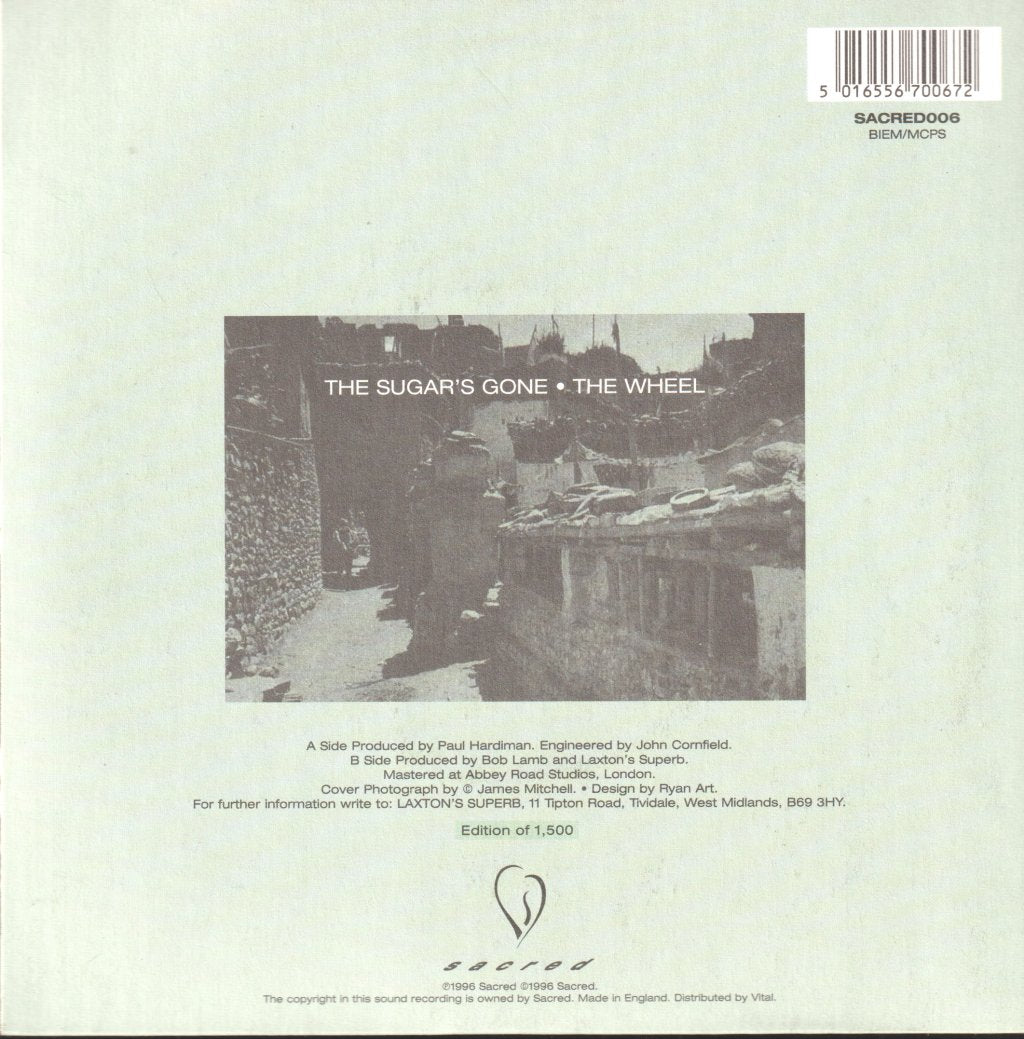 Laxton's Superb - Sugar's Gone - 7 Inch