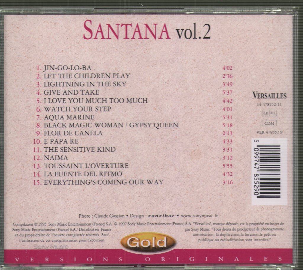 Santana - Santana Vol. 2 - Cd